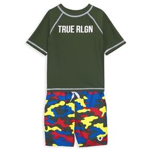 True Religion 2-pc Boy Swimsuit